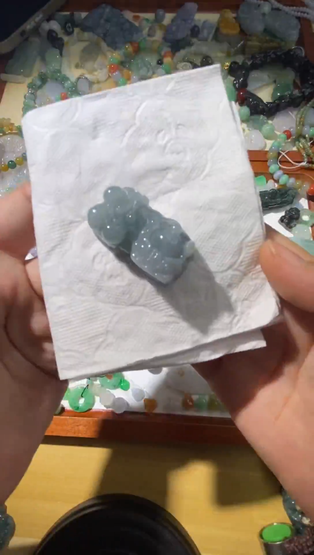 【闪购商品】翡翠颈饰未镶嵌【闪购商品】 天然翡翠