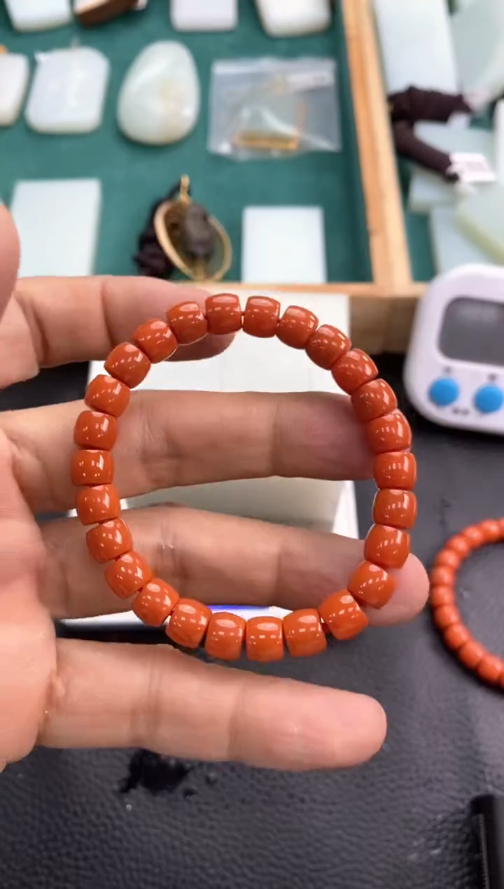 手串未镶嵌南红玛瑙手串卡8