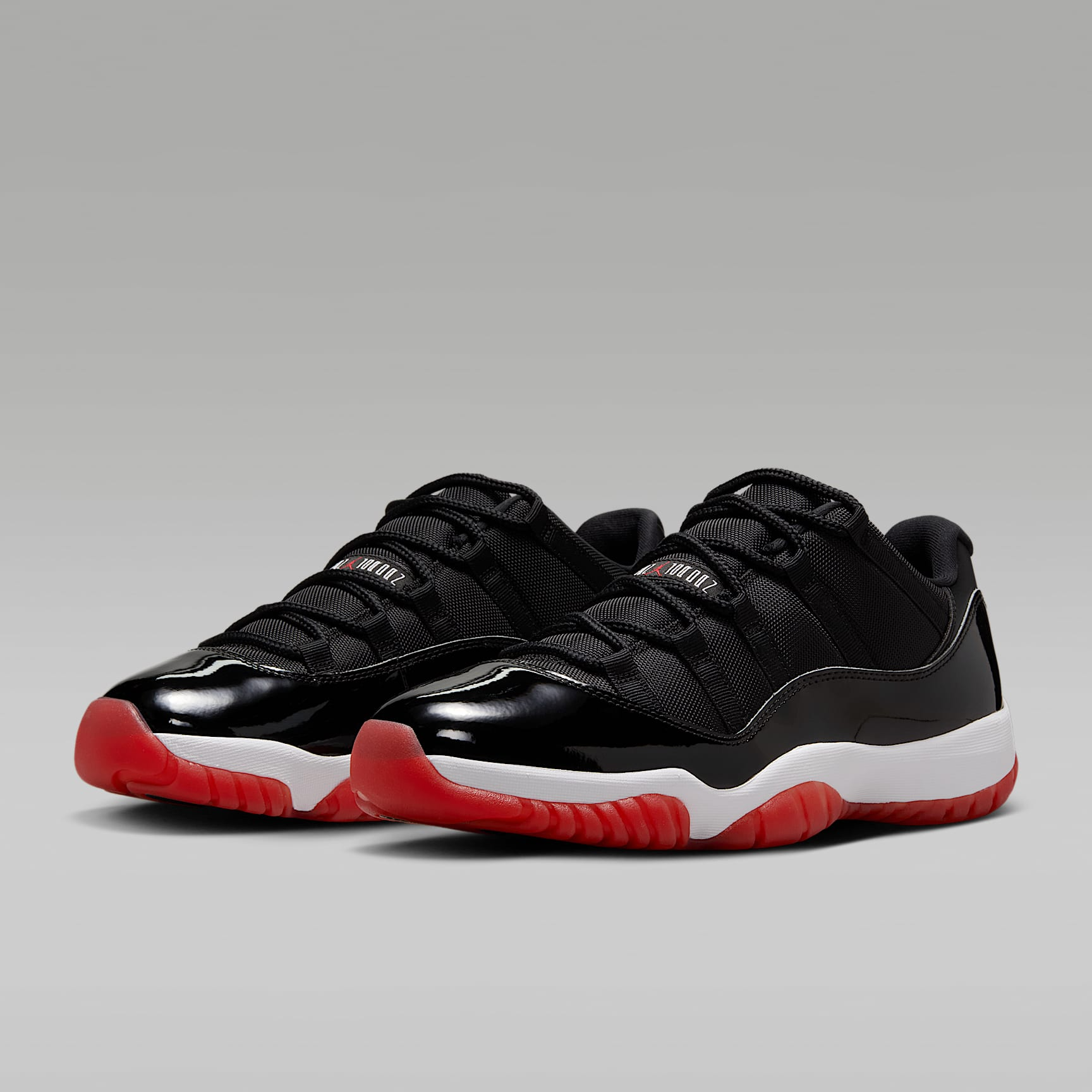 NIKE Air Jordan 11 Retro Low 低帮篮球鞋 男鞋 黑红 FV5104-006
