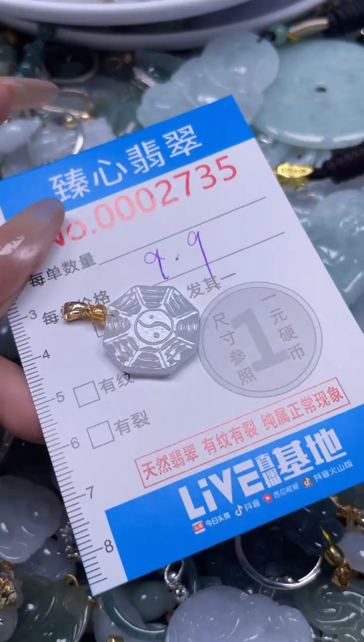 颈饰未镶嵌翡翠2735