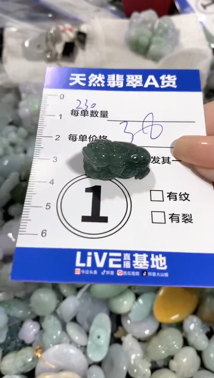 颈饰未镶嵌翡翠天然翡翠A货批量多样性发一件
