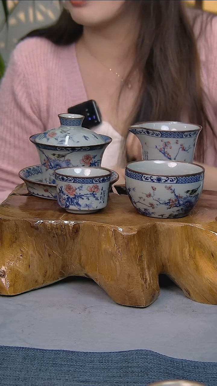 简装家用款4件套 陶瓷家用茶具系列