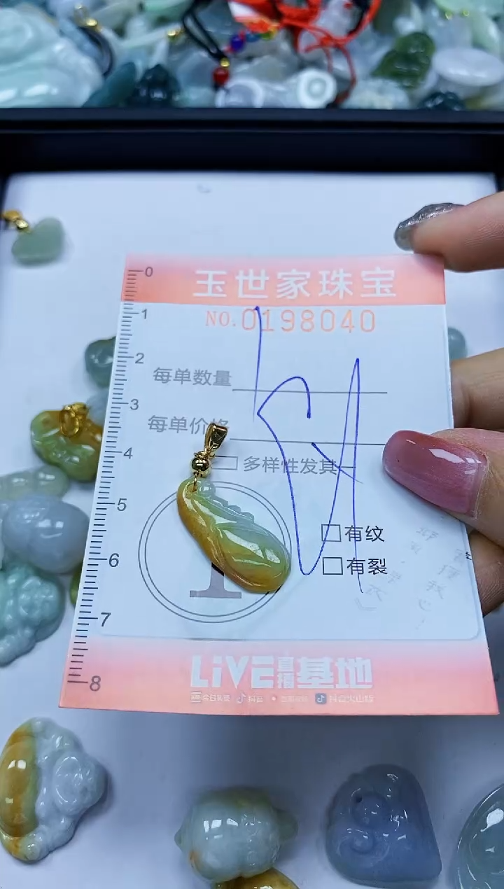 【闪购商品】翡翠颈饰未镶嵌闪购0198040