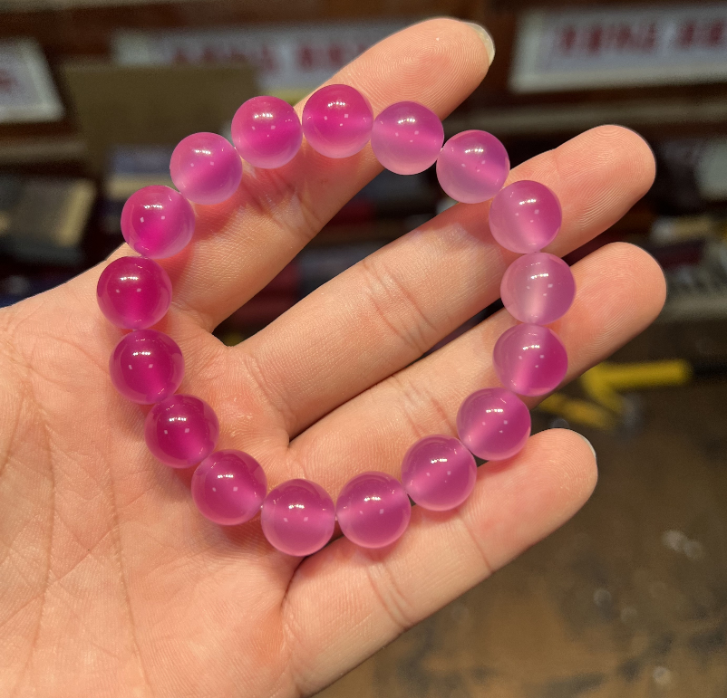 手链 白色单圈手串无礼盒S0731