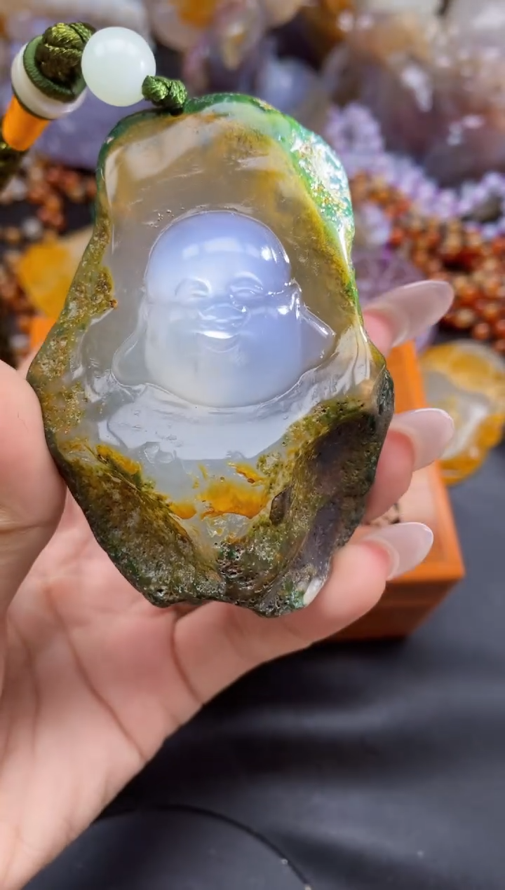 【闪购商品】玛瑙/玉髓颈饰未镶嵌ll