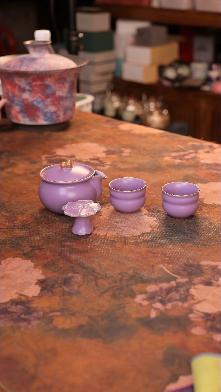 【闪购商品】陶瓷茶具（无礼盒无茶盘）@@A11875