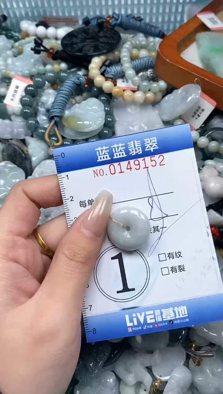 【闪购商品】翡翠颈饰未镶嵌闪购0149152多样性发其一