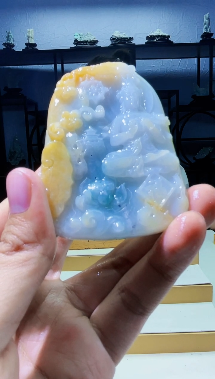 【闪购商品】定制翡翠未镶嵌毛货02050073