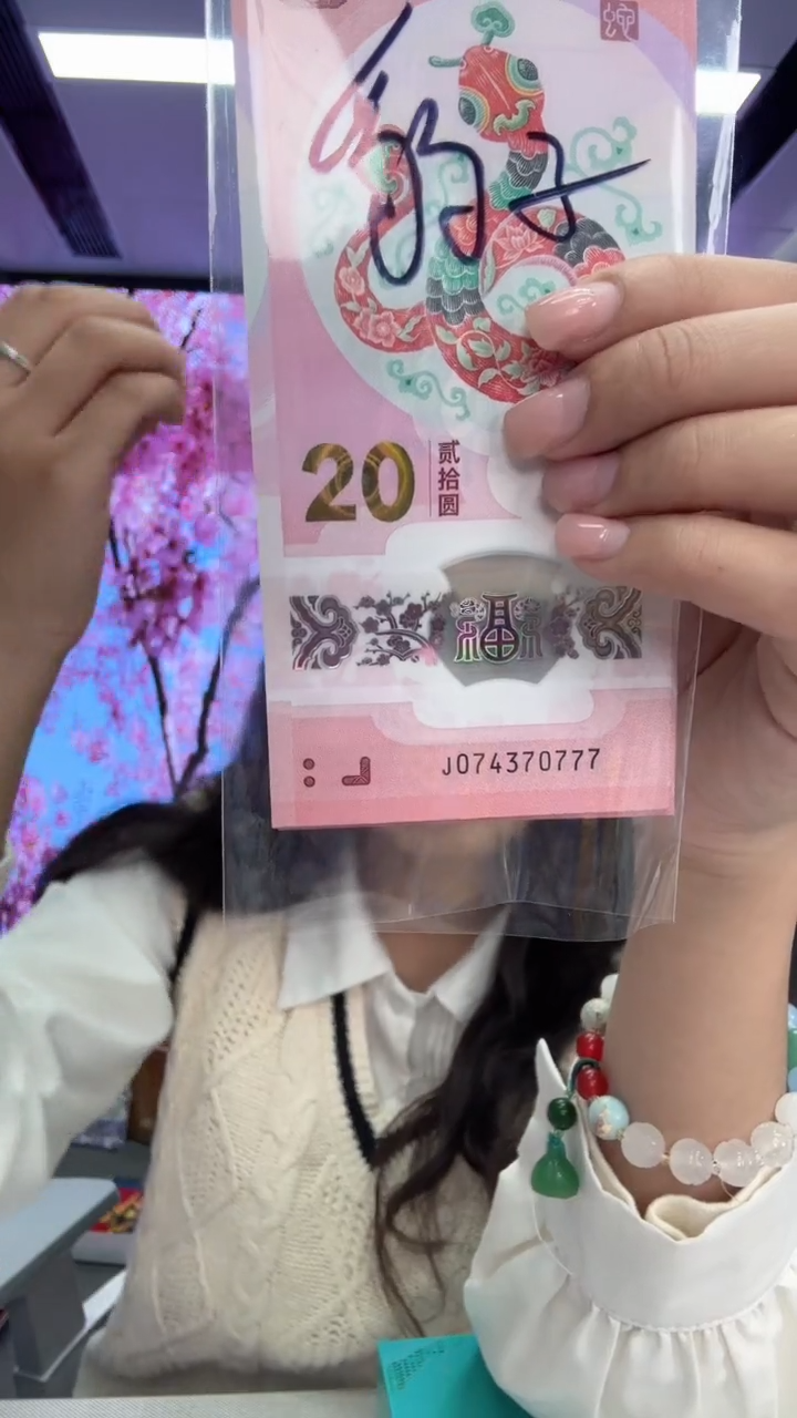 【闪购商品】塑料蛇钞豹子号一张074370777