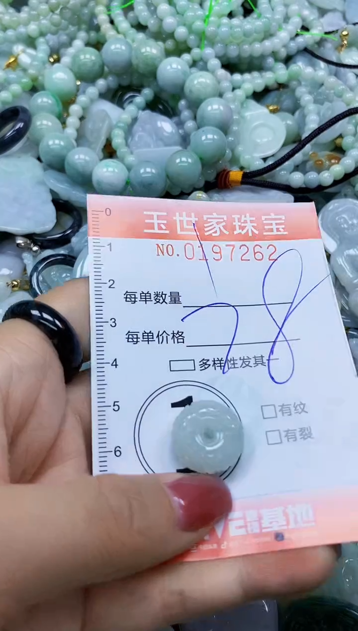 【闪购商品】翡翠颈饰未镶嵌闪购0197262