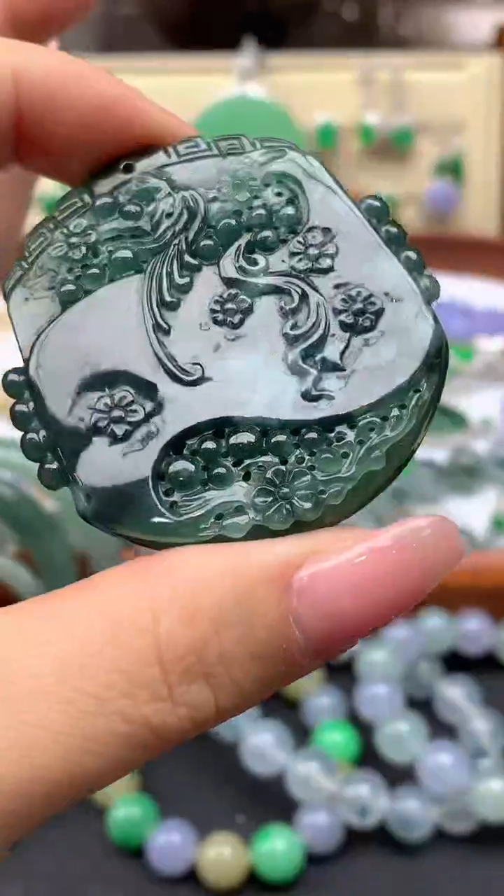 【闪购商品】翡翠颈饰未镶嵌2-天然翡翠