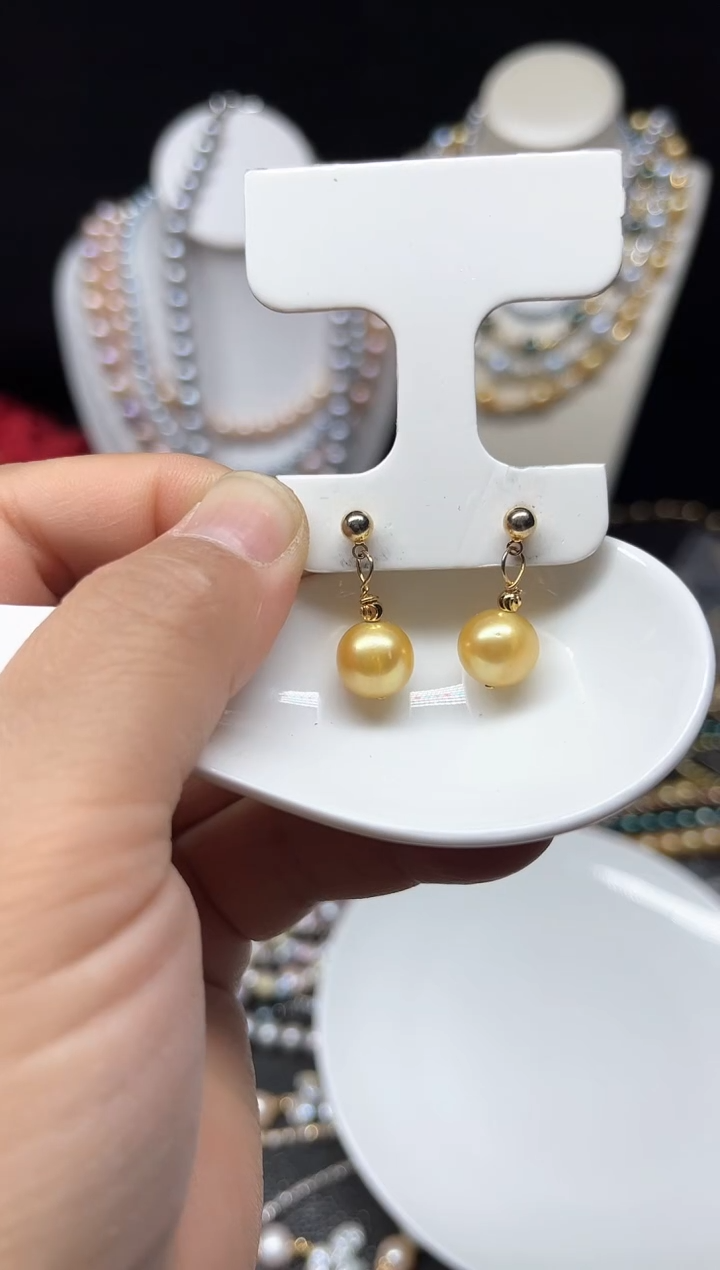 【闪购商品】淡水珍珠耳饰未镶嵌多人