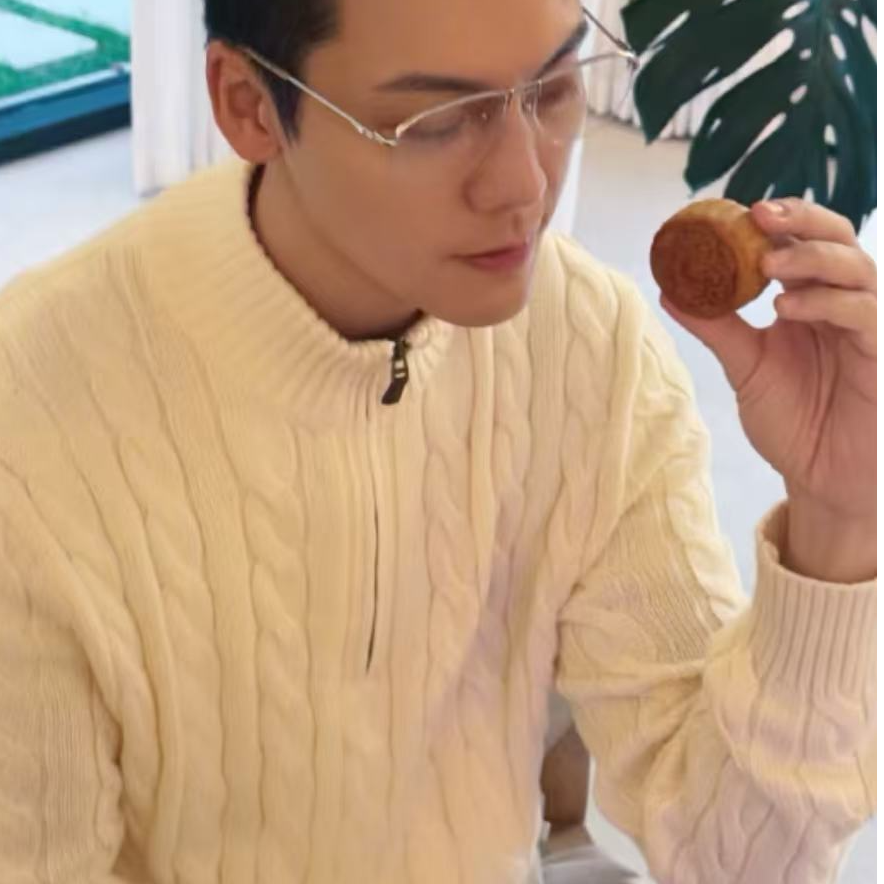 【好命哥同款】（15个色）男女同款 小马半拉链针织毛衣