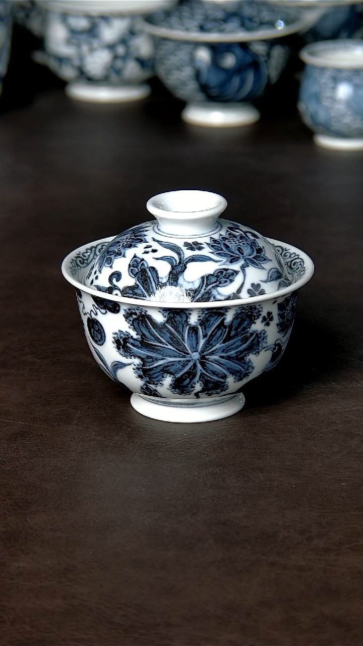 其他瓷满池娇盖碗