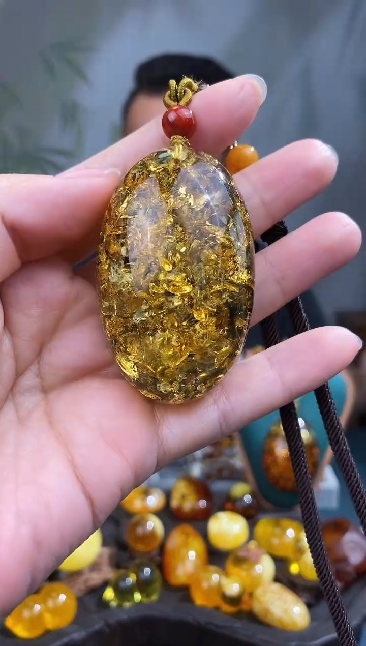 裸石琥珀未镶嵌 基地发货 一物一证 顺丰包邮