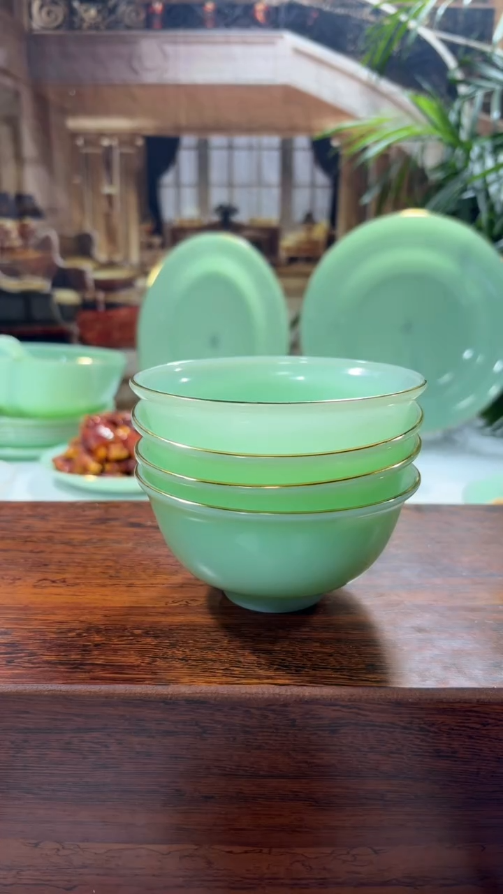 【闪购商品】...  4.5英寸玉瓷碗4个口径11.5厘米