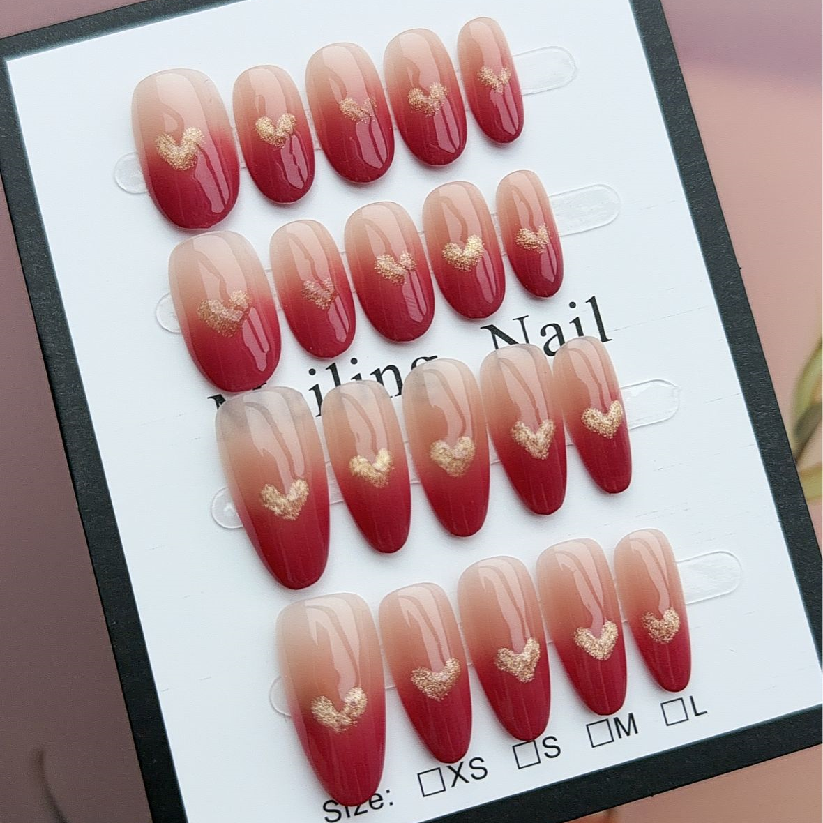 【A317心动讯号】-简约日常穿戴甲美甲