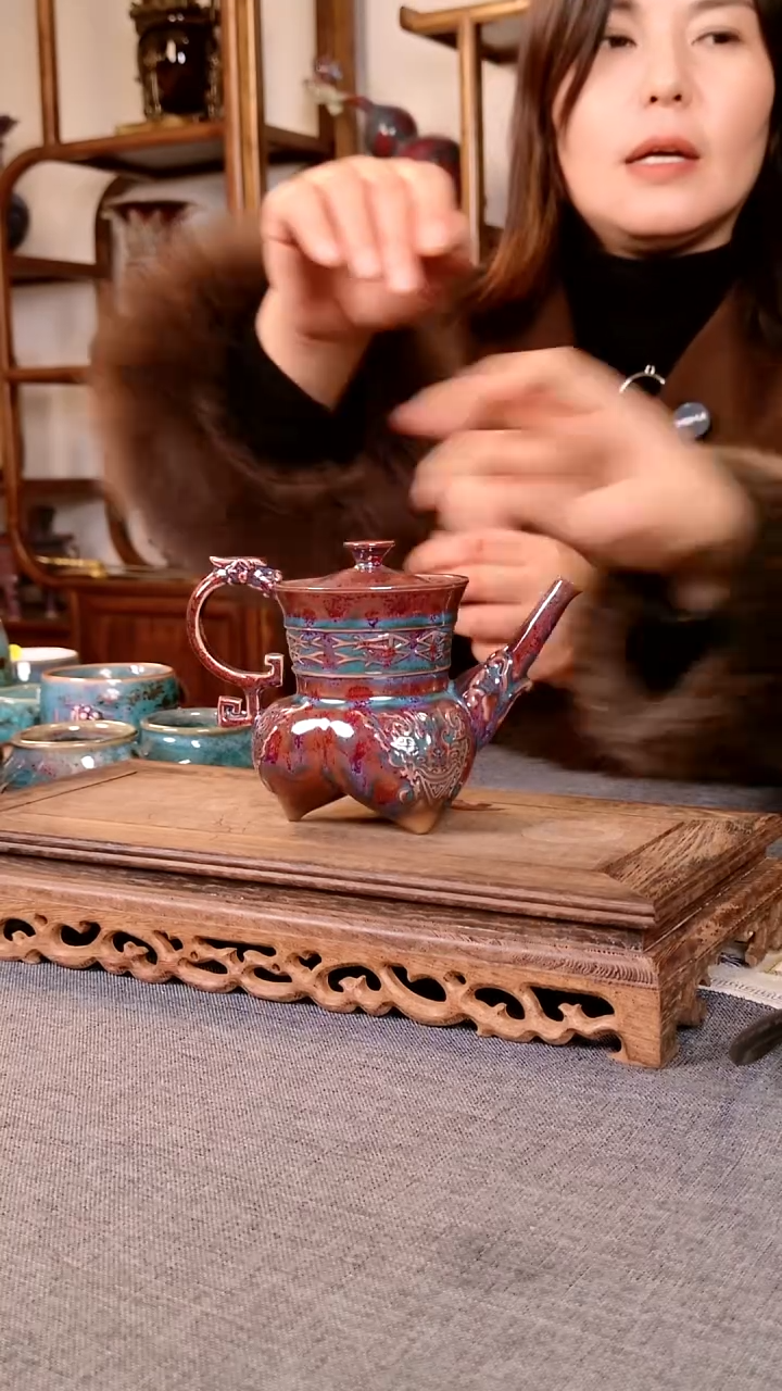 瓷片仰韶印象 土魂钧瓷