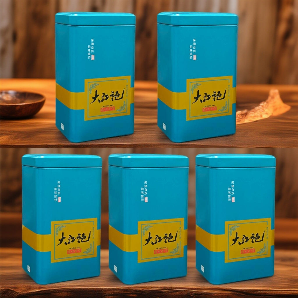 正宗大红袍新茶岩骨花香红茶大份量100克*5共500克色彩随机发岩茶