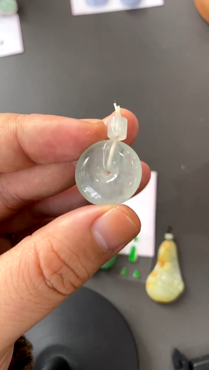 【闪购商品】定制翡翠未镶嵌扣子