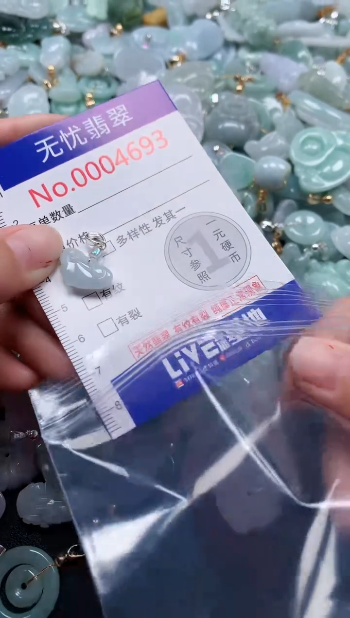 颈饰未镶嵌翡翠4693