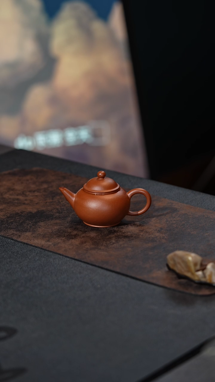 【闪购商品】朱泥茶壶朱泥标平