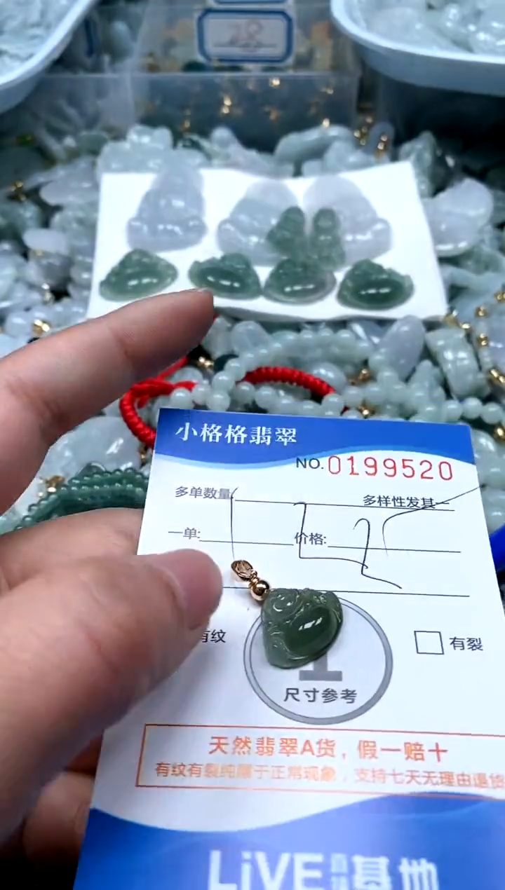 【闪购商品】翡翠颈饰未镶嵌闪购商品0199520