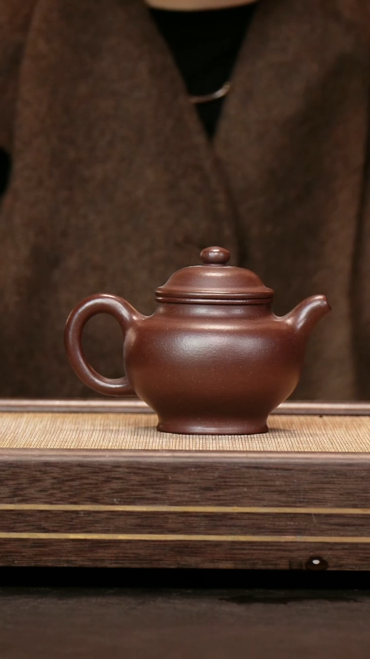 茶壶紫砂深井紫泥 掇只