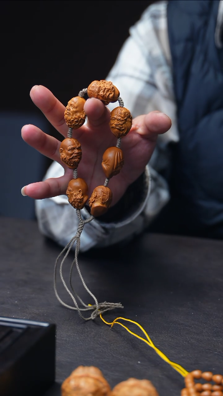 【闪购商品】橄榄核手串/手链一念七星罗汉