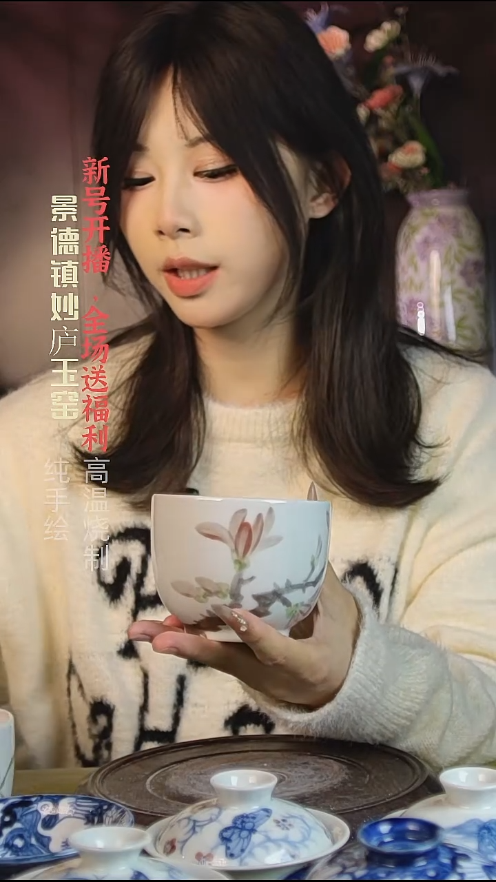 盘陶妙庐玉大缸杯微瑕