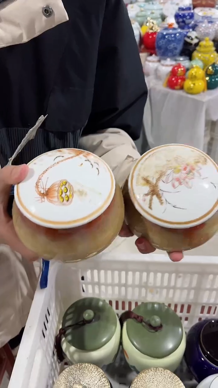 陶瓷茶叶罐密封罐防潮罐