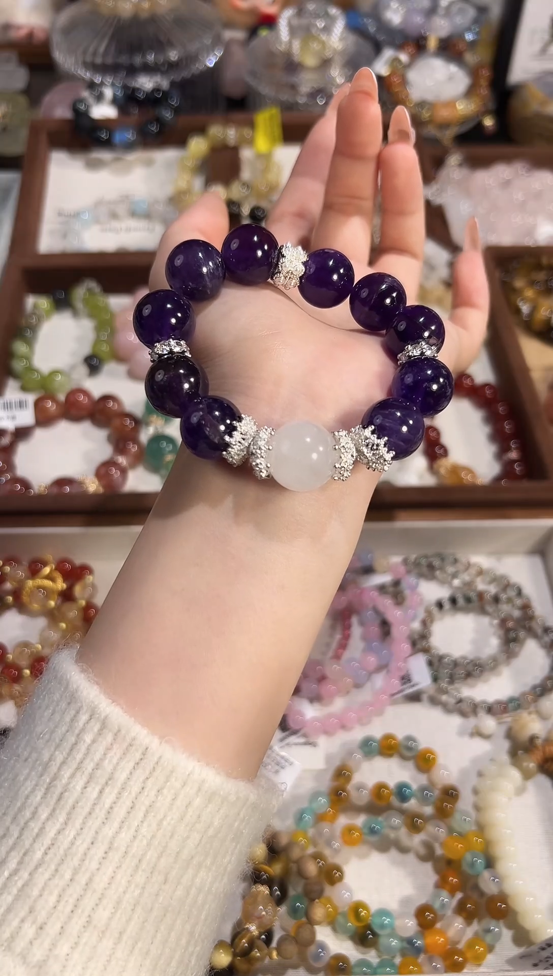 合金手链水晶水晶手链