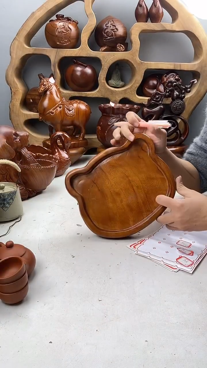 香樟木A31小熊干泡/尺寸22*20*4