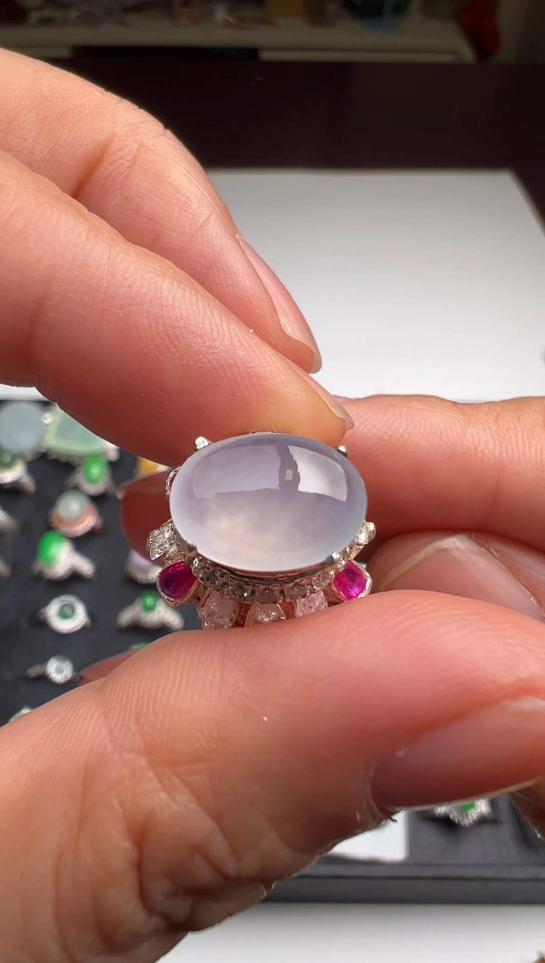 【闪购商品】定制翡翠未镶嵌A货翡翠