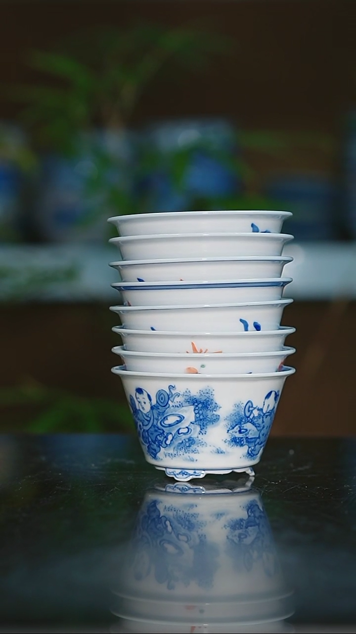 【闪购商品】手绘陶瓷内口高深