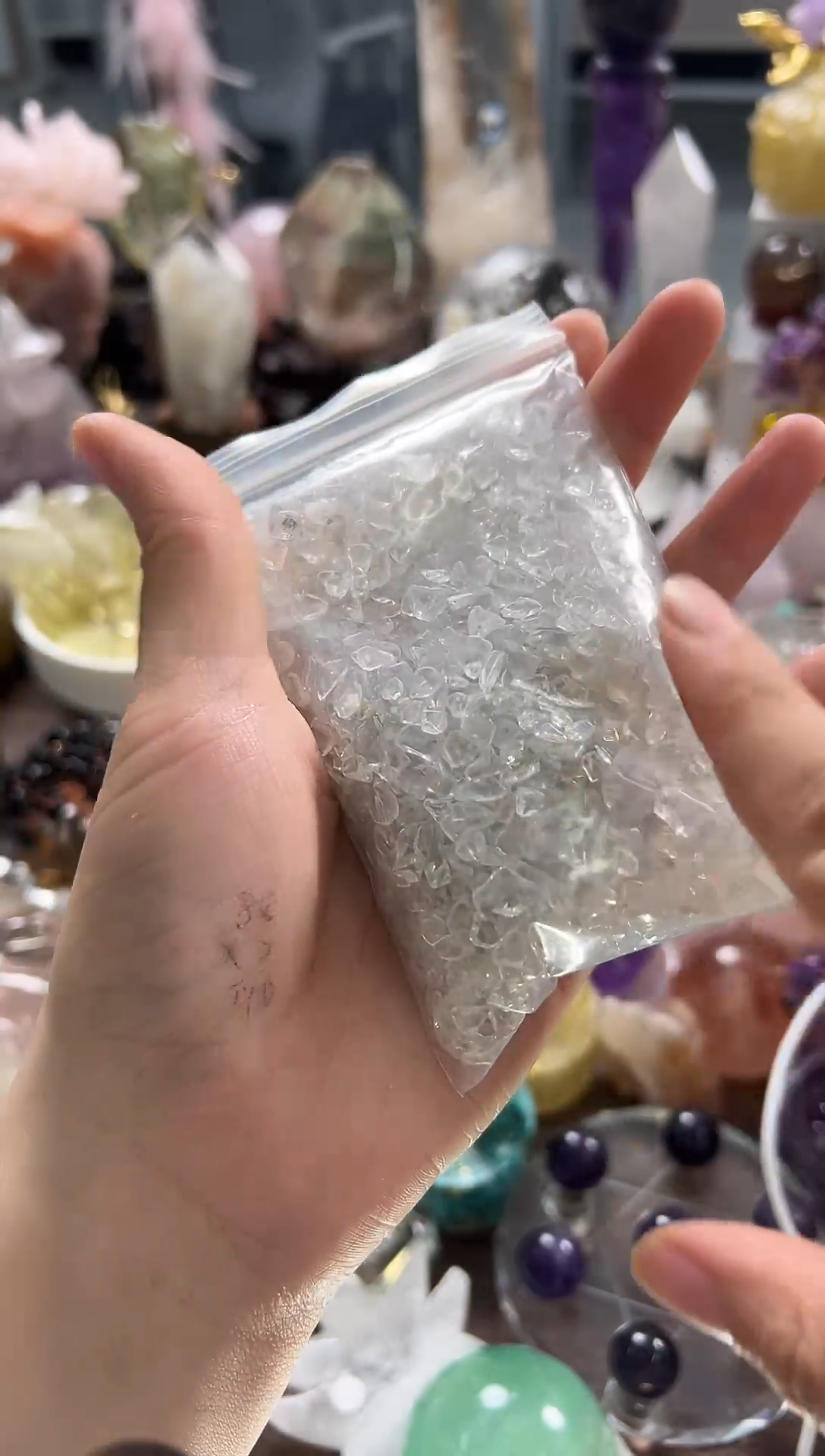 未镶嵌珠宝半成品水晶S169 两百克