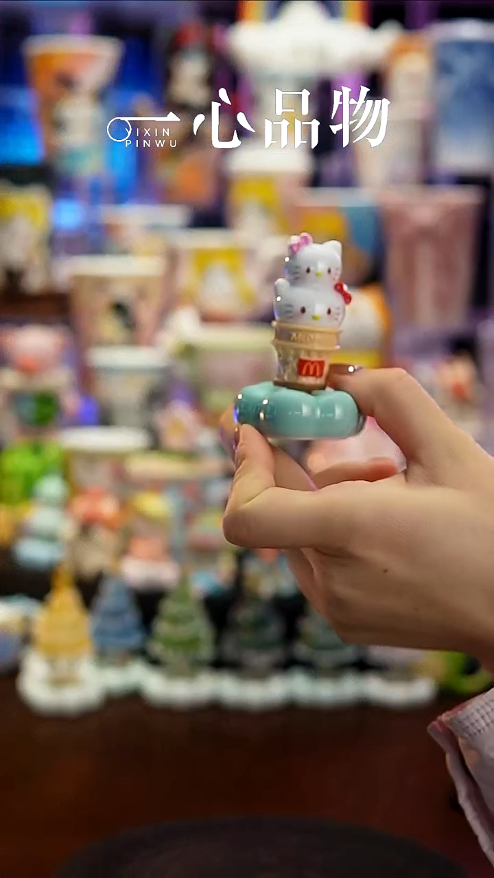 杯子瓷Y126景德镇手工手绘杯子摆件