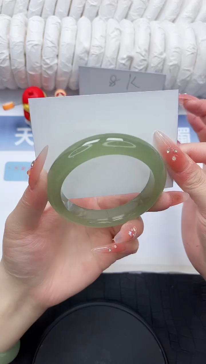 石英质玉未镶嵌手镯57-56.4