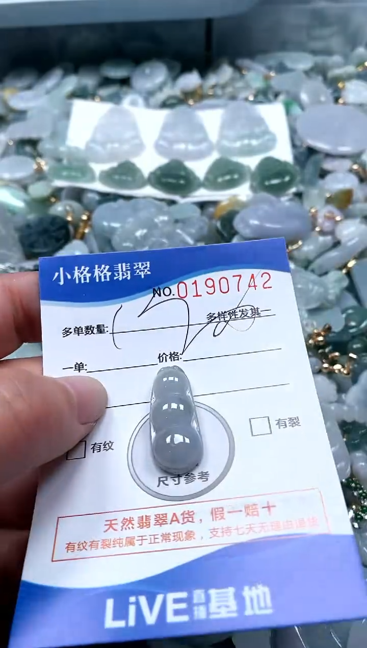 【闪购商品】翡翠颈饰未镶嵌闪购商品0190742