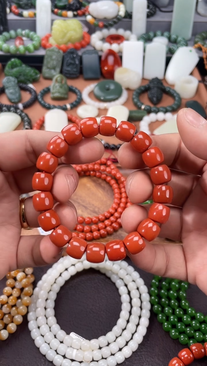 【闪购商品】南红玛瑙手串未镶嵌多样性发一件93