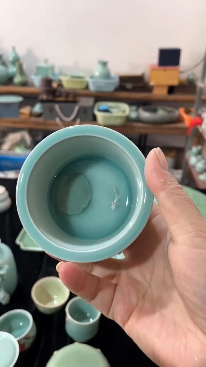 【闪购商品】特价 微瑕 慧仙青瓷