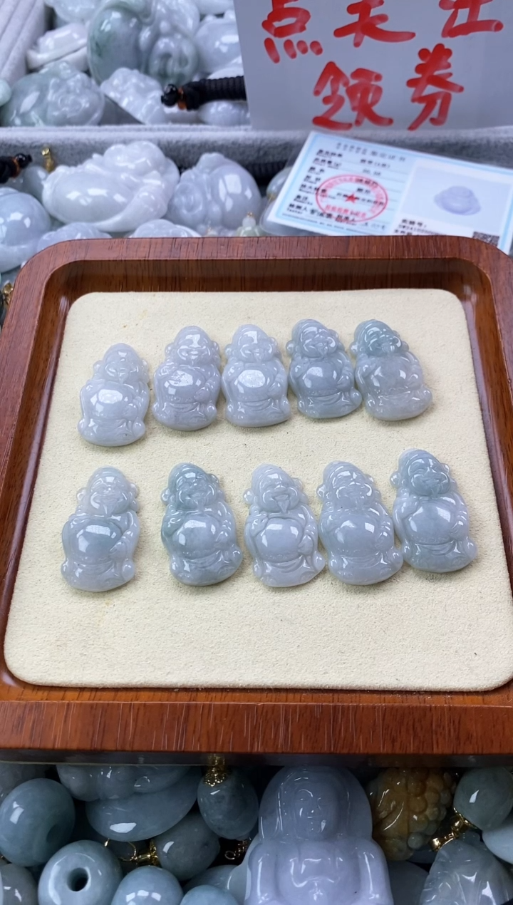 翡翠未镶嵌颈饰缅甸A货翡翠CS