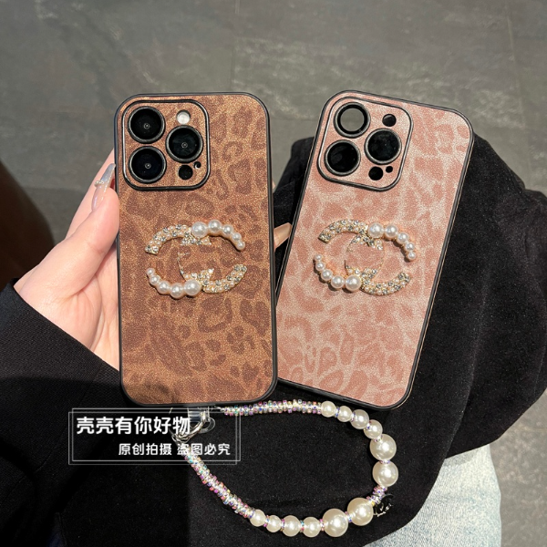 豹纹适用苹果17手机壳16pro镜头膜iphone15防摔14皮纹女13pm手链