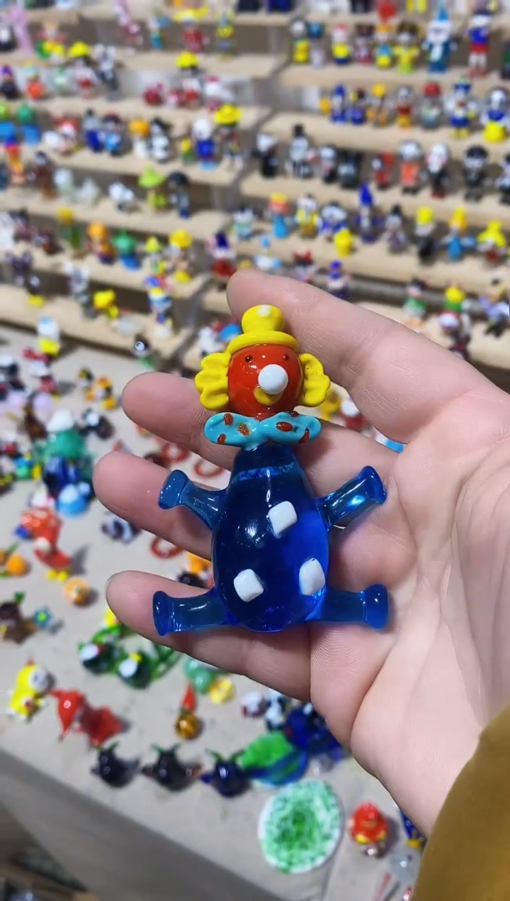 【闪购商品】琉璃手工艺品小丑