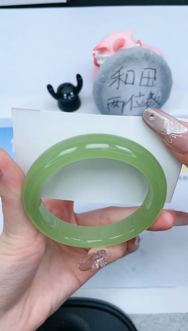 石英质玉未镶嵌手镯414-58