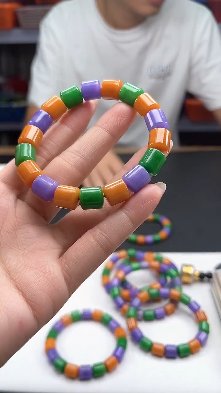 未镶嵌手链石英质玉时尚百搭男女款多样发货其一