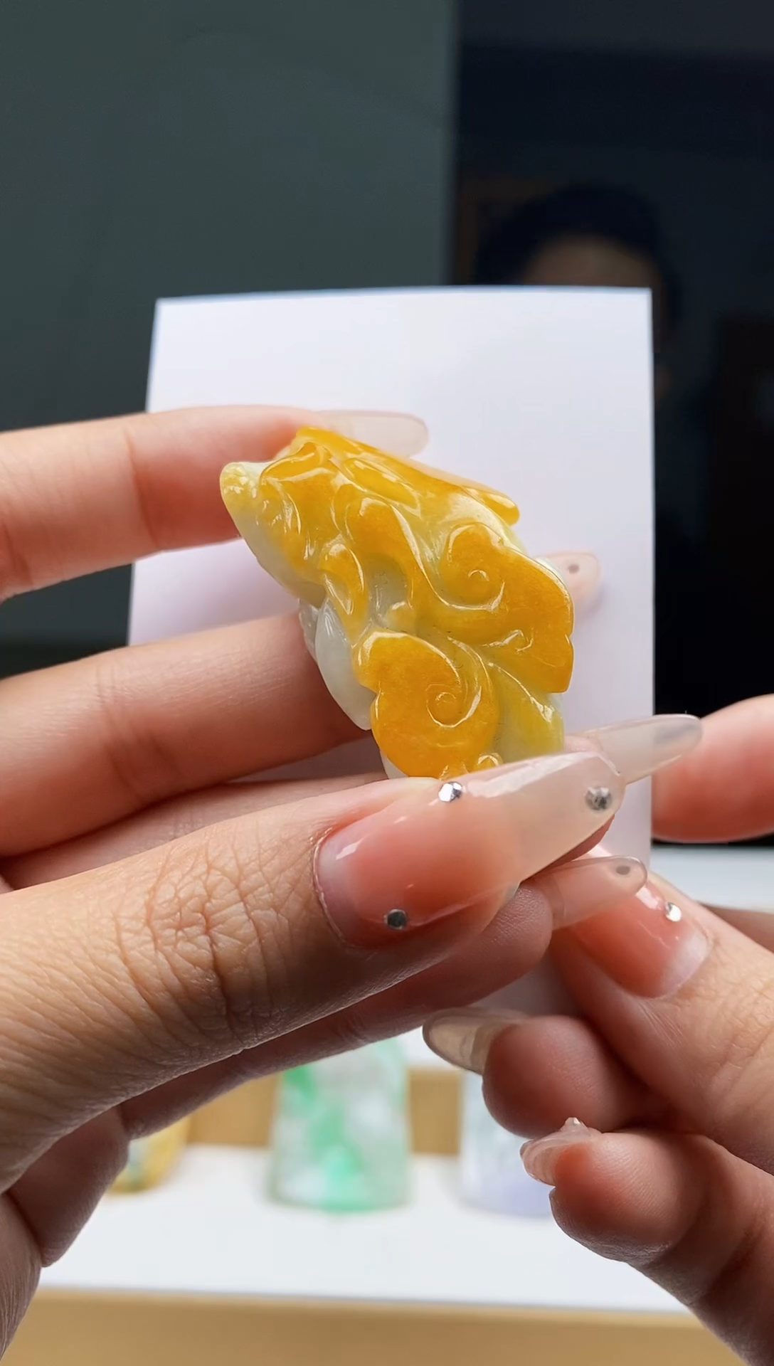 翡翠未镶嵌颈饰翡翠A货