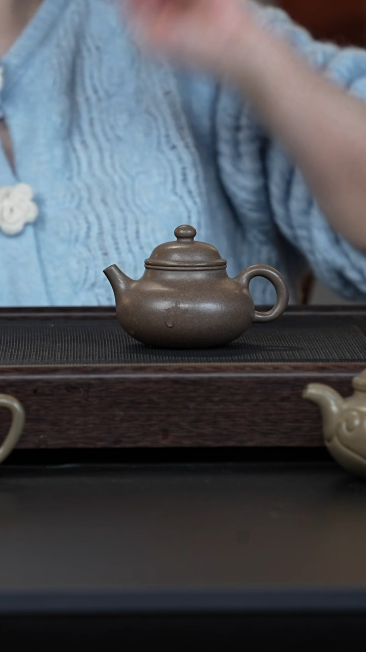 【闪购商品】紫砂茶壶全砂蟹壳青容天