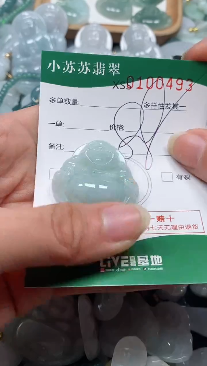 【闪购商品】翡翠颈饰未镶嵌闪购商品0100293