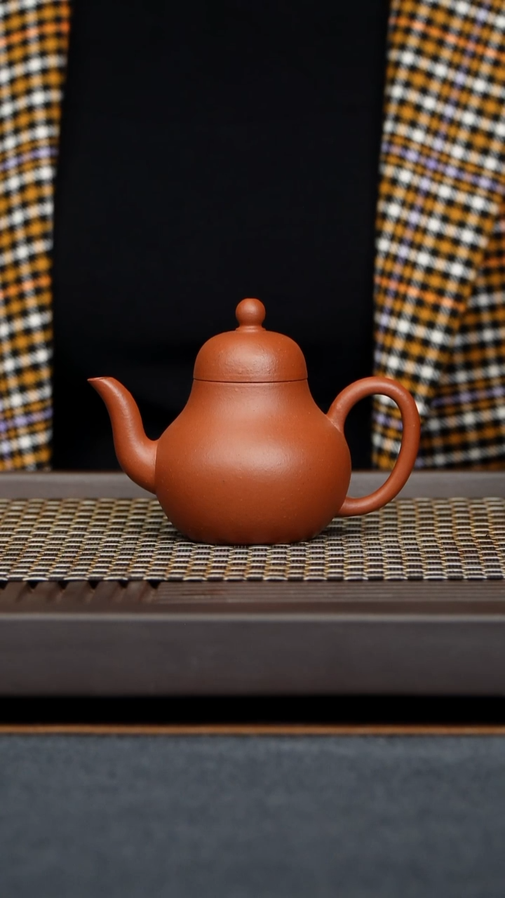 茶壶朱泥思亭原矿零添加朱泥纯手工制作138毫升